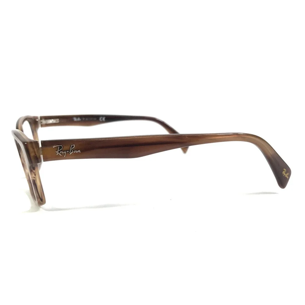 Ray-Ban Eyeglasses Frames RB5280 5135 Brown Horn Cat Eye Full Rim 53-16-140